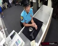 Hot Brunette Police Officer Sells A Firearm And Gets Fucked By Shawn