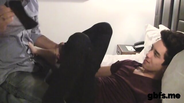 Gay boyfriends in hot scene