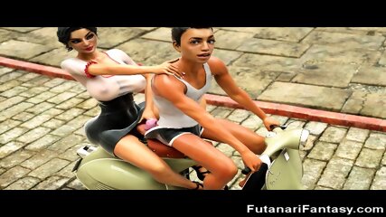 3D Naughty Futanari Babes!