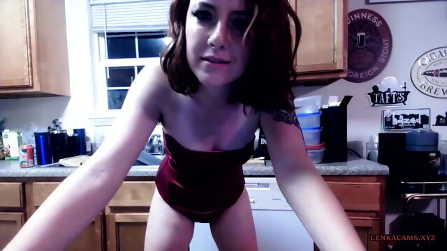drunk hippie babe in the kitchen 11/15