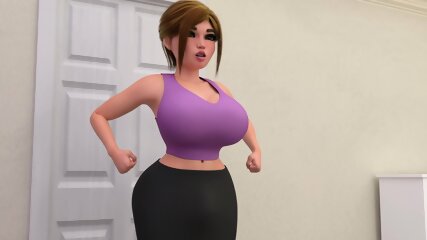 Petite Blonde Daughter Fucks Her Busty Step Mom With Her Big Futa Cock | Transgender Family Roleplay Animation (Eng Dubbed)