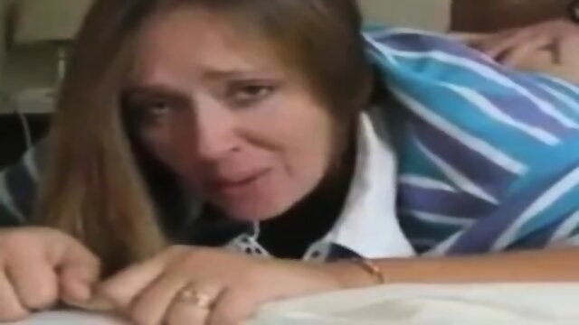 Mom s first time crying Anal