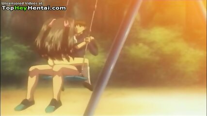 couple, outdoor, anime, students