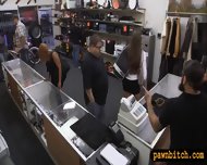 Big Butt Amateur Railed At The Pawnshop To Earn Extra Money