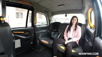 Sex In Taxi - Unemployed beauty exchanges job interview for casual fuck