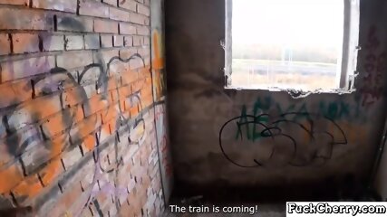Watched The Train Fucking A Bitch