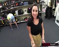 College Sexy Brunette Student Gets Fucked In Shawns Pawn Shop