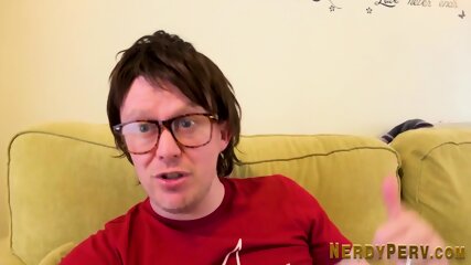 Leeds Nerd Cum Sprays Dick Sucking Brit