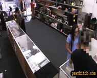 Desperate Nurse Pawns Her Twat And Fucked At The Pawnshop