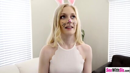 Stepbro Fucking His Easter Bunny Stepsis With Amazing Ass Emma Starletto