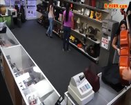 Babe Pawns Her Cello And Fucked At The Pawnshop For Cash