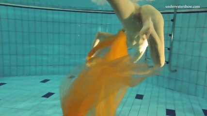 Blonde Super Tight Teen Nastya Underwater