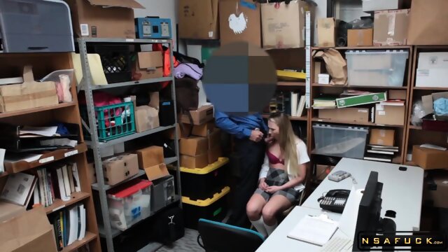 Blonde big tits police and fucking my officer first time