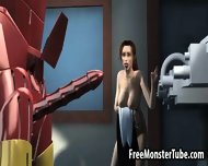 Sexy 3d Brunette Babe Getting Fucked Hard By Iron Man