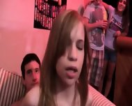 College Groupsex Fuck At The Party