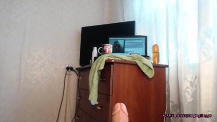 pov, webcam, masturbation, big ass