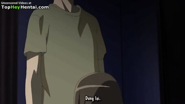 Hentai babe has passionate sex at home