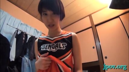 pornstar, Japanese, Cheerleader, teen