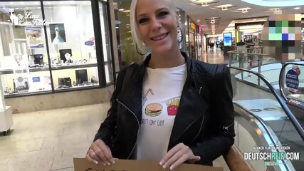 MILF Became Shopping Mall Slut
