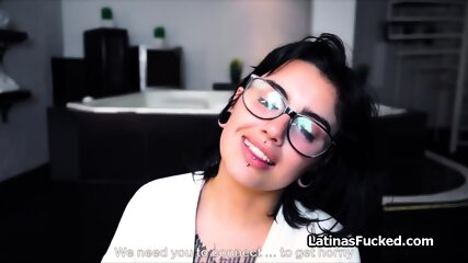 Tattooed Latina Milks Fat Cock While Getting Fingered