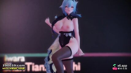 【r-18 Mmd】shantianxiaozhi - Genshin Impact Eula S Défaite