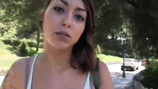 Latina girl pickup goes wild riding Torbe