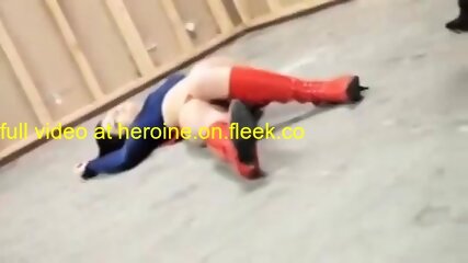 superheroine, giga, supergirl, blonde