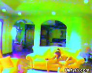 Horny Cheating Housewife Riding Dick In Her Livingroom