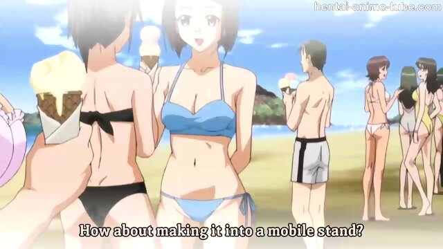 Japanese Hentai Anime Bikinis - Hentai Anime With Waitress - EPORNER