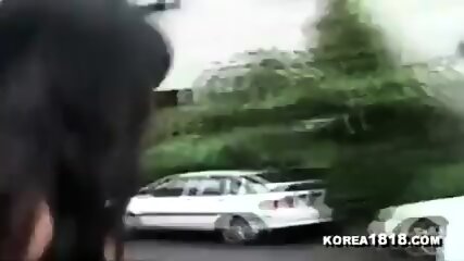Koreans Fucking At The Gas