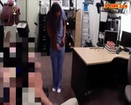 Girl In Glasses Pawns Her Twat And Fucked At The Pawnshop