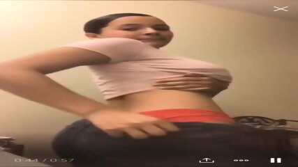 Didn t mean for the nip to show