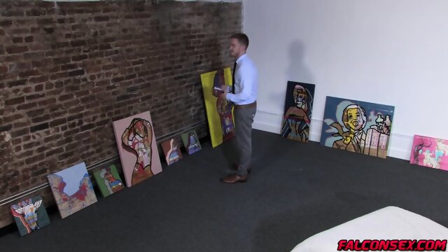 I hope these guys don t spray cum over the art!