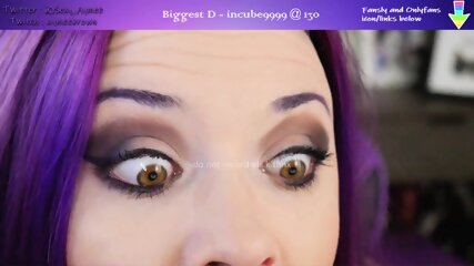 webcam, goth, big tits, squirt