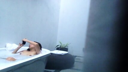 Asian bath spy