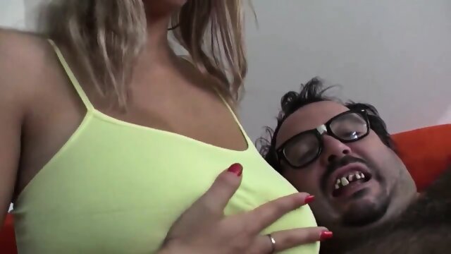 Gorgeous Czech babe with huge natural tits