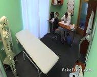 Doctor Fucks Short Haired Patient On Security Camera