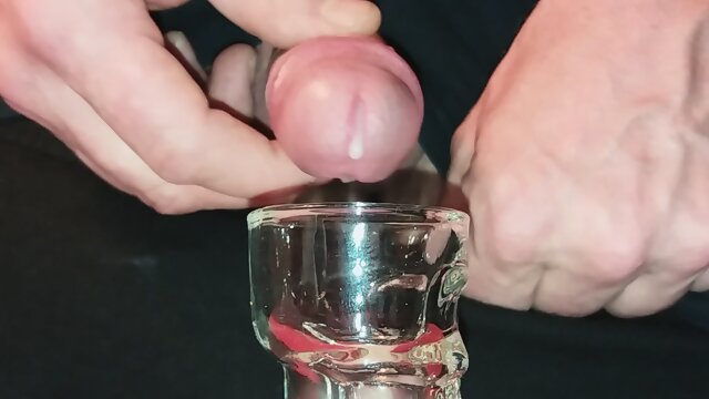 Shot of cum