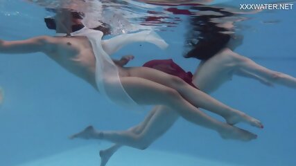 small tits, underwater girls, und, pool sister