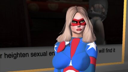 Barkai Vs Lady America (Orgasmic Second Life)