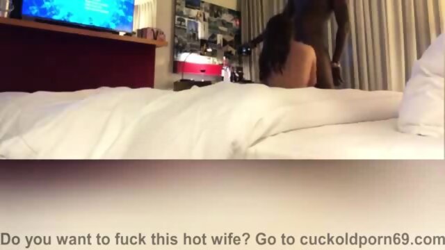 Black guy with a big dick fucks the petite Asian with a tight pussy