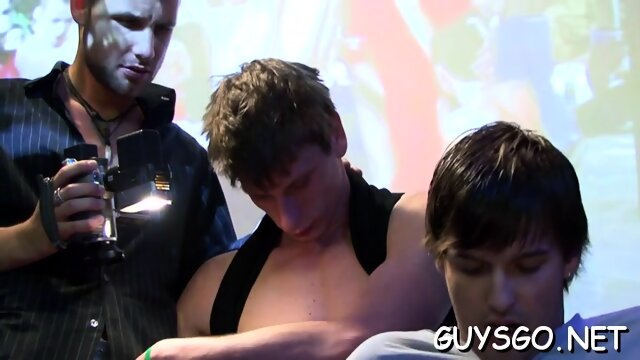 Giving him a nice warm facial