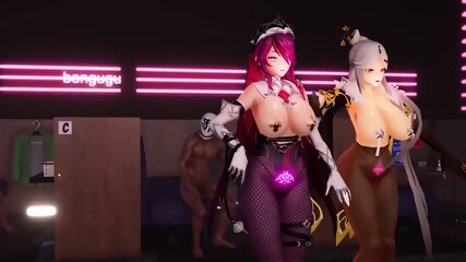 Mmd Genshin Wpływa Na Seks Hentai W 3D