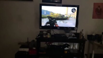 Playing COD And Getting Fucked From Behind