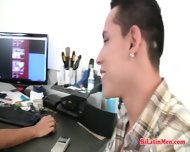 Buff Latino Fucking His Pussy Bottom Raw.