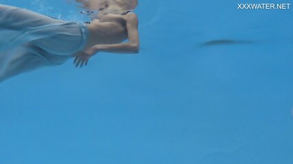 young, bikini, underwater teens, swimming pool