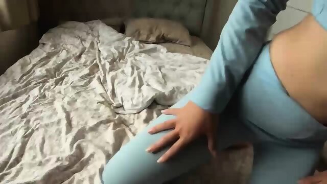 Rough anal sex for girlfriend with perfect booty