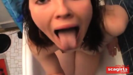 Pissing On A Really Cute College Girl 8