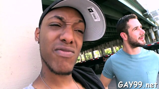 Great interracial gay sex