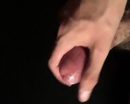 Hd close up jacking my cock with squirting cumshot